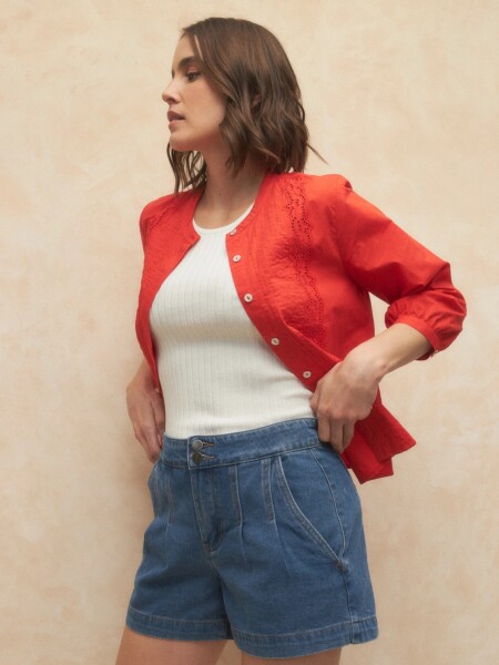 SHORT ALLIE GILLY AZUL