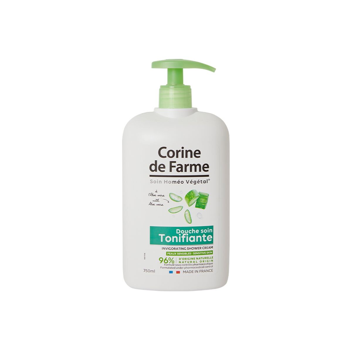 CF CREMA DE DUCHA TONIFIC ALOE VERA 