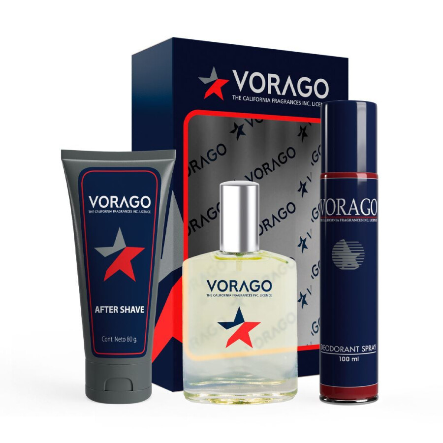 Set Vorago EDC 50 mL + After Shave + Desodorante Set Vorago EDC 50 mL + After Shave + Desodorante