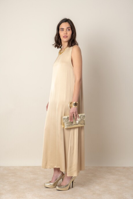 VESTIDO GALAXIA Camel