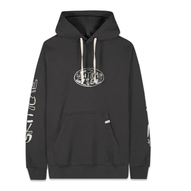 Canguro Critical Slide Cogs Hoodie - Negro Canguro Critical Slide Cogs Hoodie - Negro