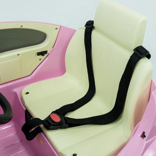 Auto Eléctrico Fusca Escarabajo A Batería Bje1818 ROSA