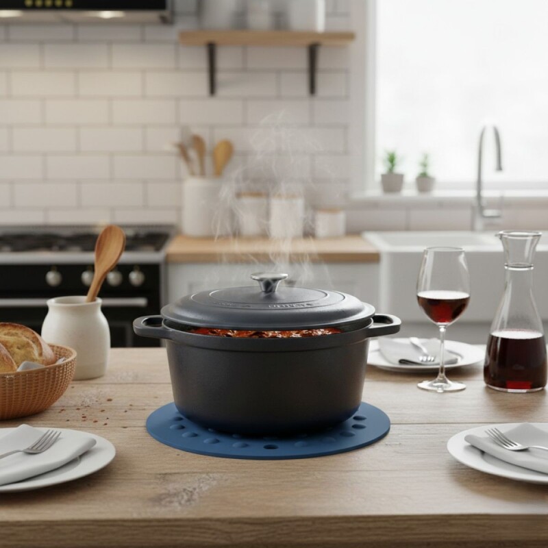 POSA CALIENTE SILICONA AZUL Unica