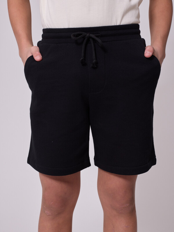 BERMUDA FELPA MATRINS26 TEEN RUSTY Negro