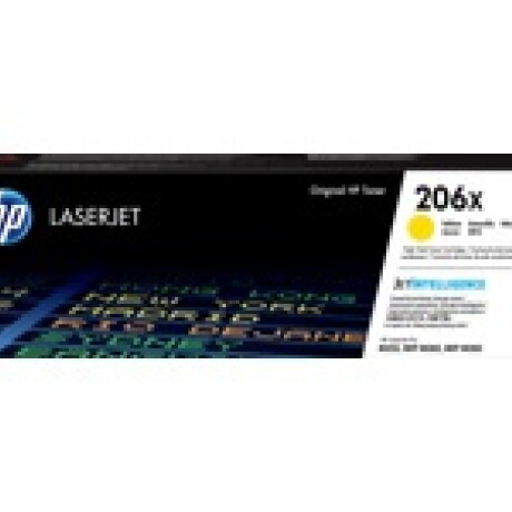 HP 206X - Alto rendimiento - amarillo - original - LaserJet - cartucho de tóner (W2112X) - para Color LaserJet Pro M255, M283, M HP 206X - Alto rendimiento - amarillo - original - LaserJet - cartucho de tóner (W2112X) - para Color LaserJet Pro M255, M283, M