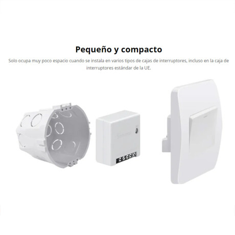 Interruptor inteligente wifi sonoff MINIR2 Interruptor Inteligente WiFi Sonoff