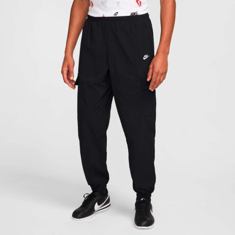 Pantalón Nike Club Woven Cargo De Hombre Negro