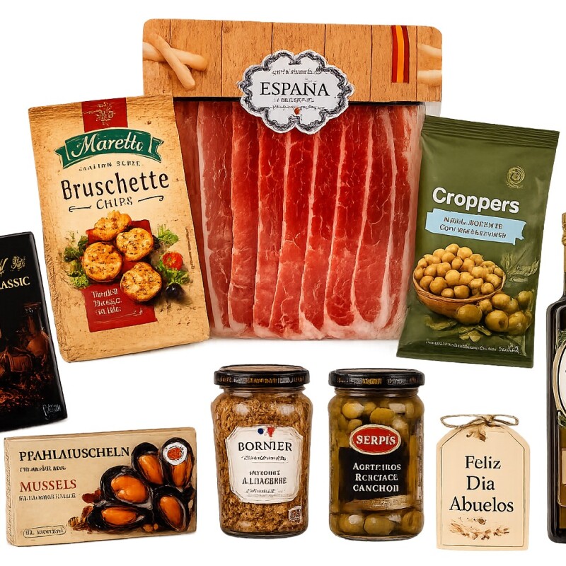 Gran Canasta Gourmet Feliz Día Abuelos Gran Canasta Gourmet Feliz Día Abuelos