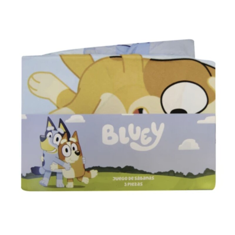 Juego de Sábanas Bluey Infantil 1 plaza Bluey