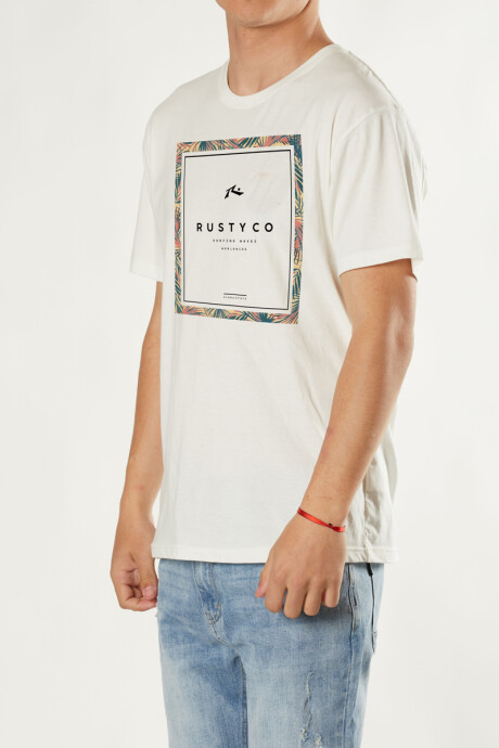 T-SHIRT KELER RUSTY Blanco