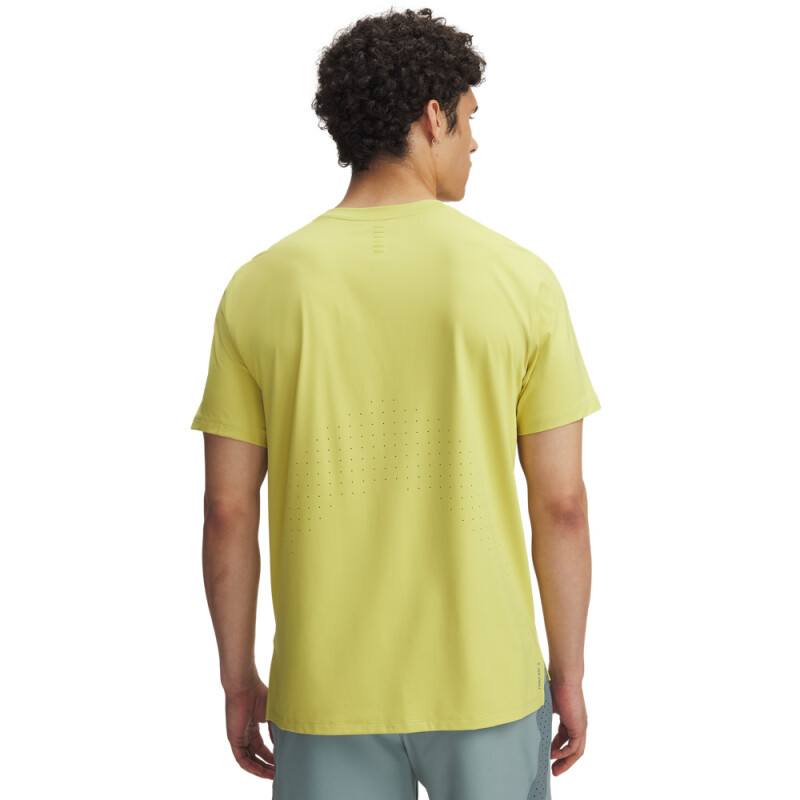 UA LAUNCH ELITE SHORTSLEEVE YLW-729