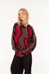 Sweater Track Bordo