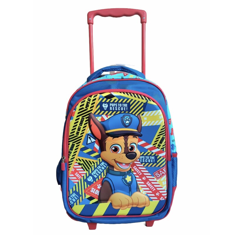 Mochila Nickelodeon 3D Con Carro 40x30 Cm Paw Patrol Para Niños Uso Escolar Cómoda Mochila Nickelodeon 3D Con Carro 40x30 Cm Paw Patrol Para Niños Uso Escolar Cómoda