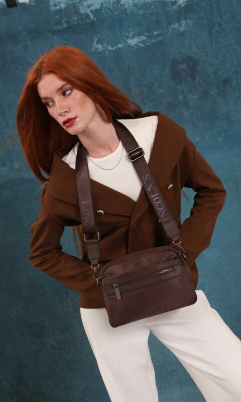 BANDOLERA MORRAL JENGIBRE CACAO