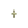 Cruz bombé de oro amarillo 18k Cruz bombé de oro amarillo 18k