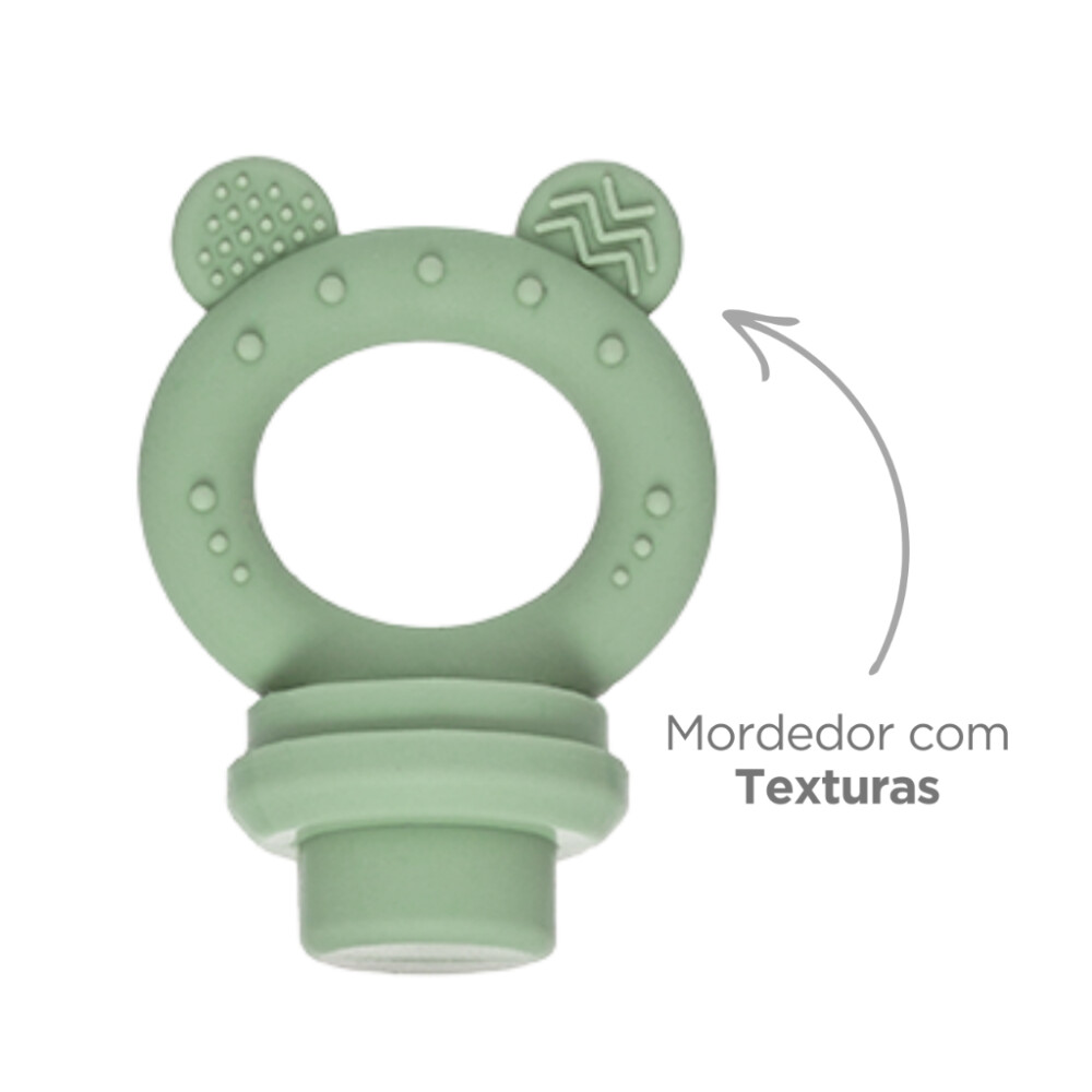 Mordillo alimentacion BUBA pastel Colors verde