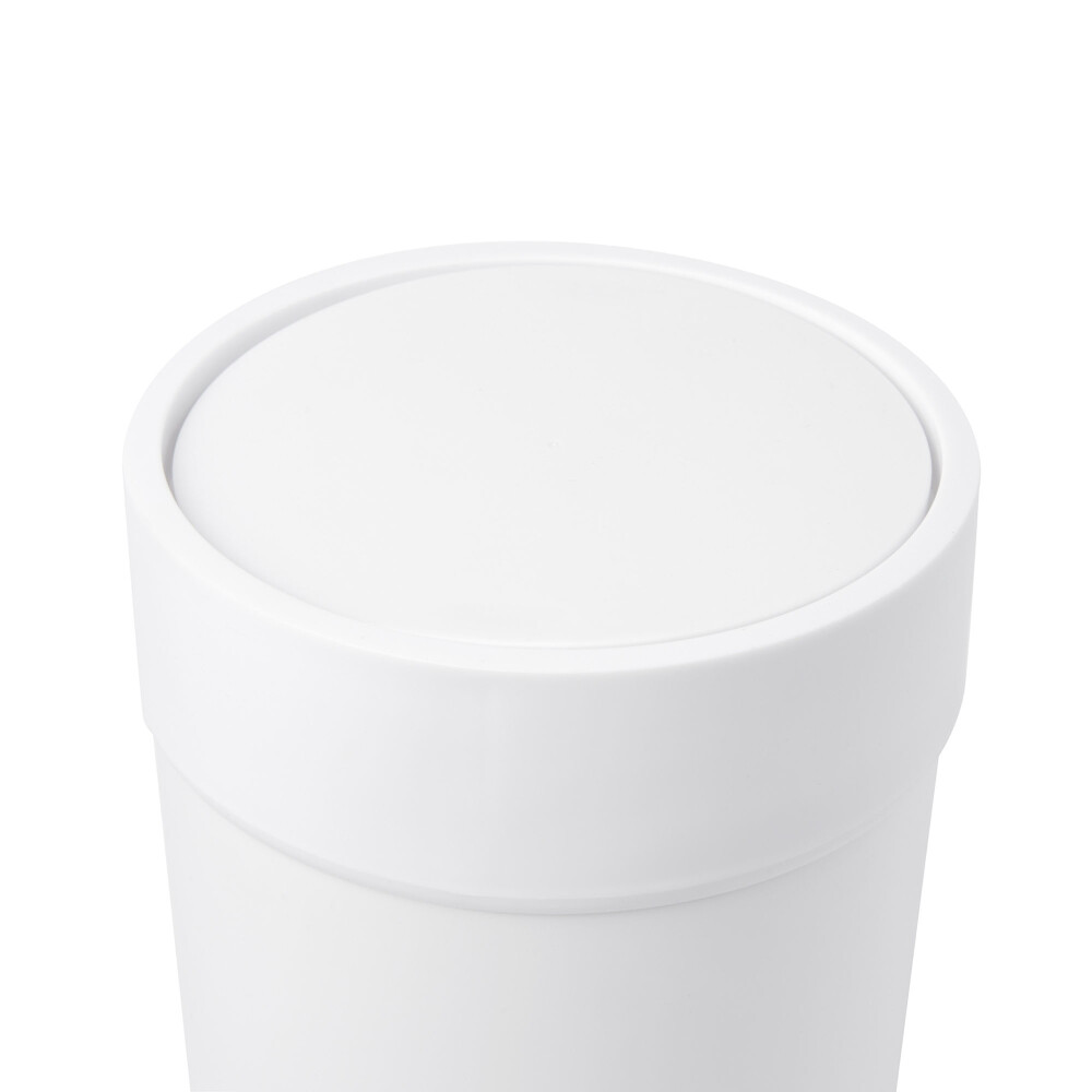 PAPELERA POLIPROPILENO BLANCO UMBRA
