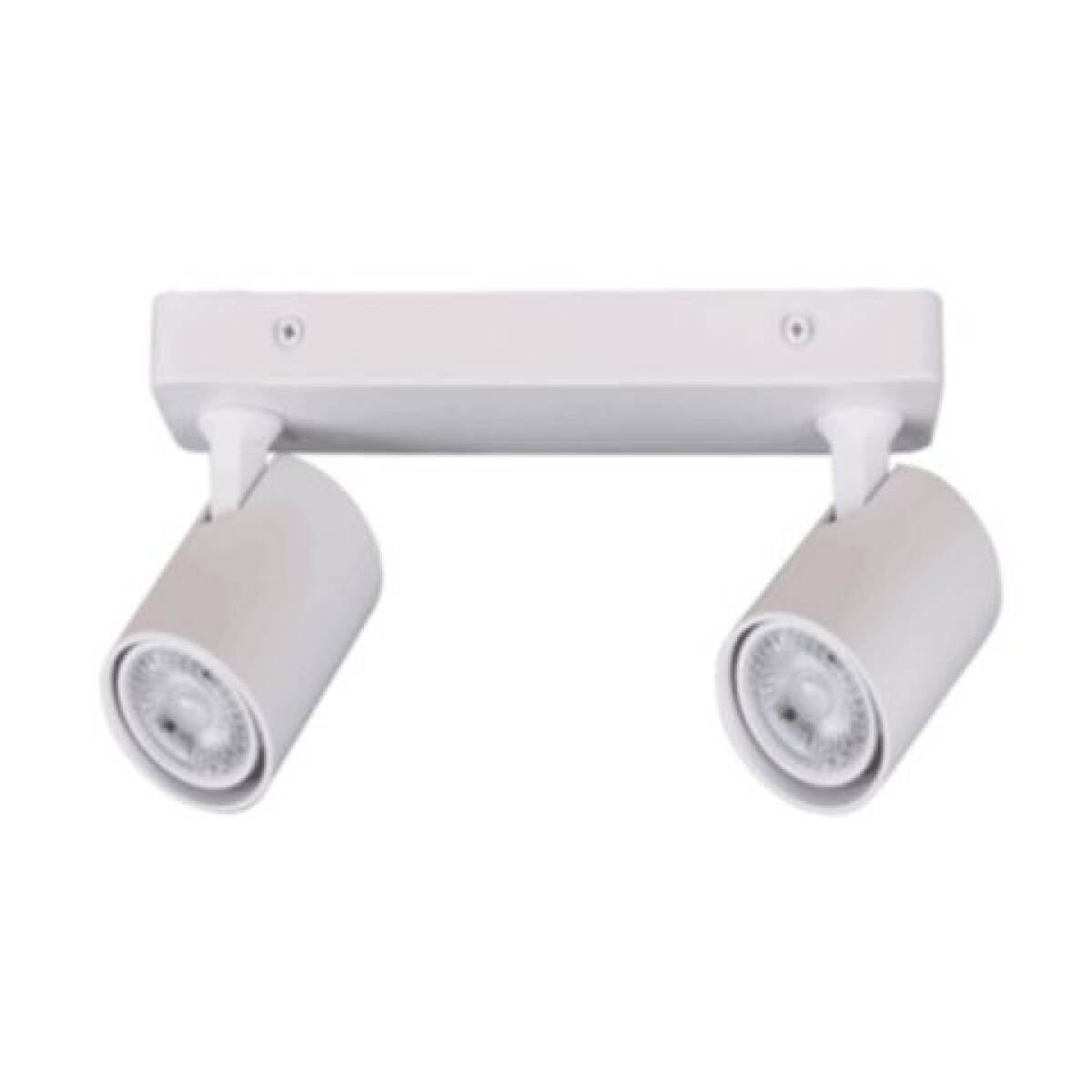APLIQUE 2L MOVIL P/ LAMPARA DICROICA GU10 BLANCO 