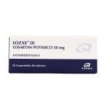 LOZAX 50 MG. CJ X 30 COMP. REC. única