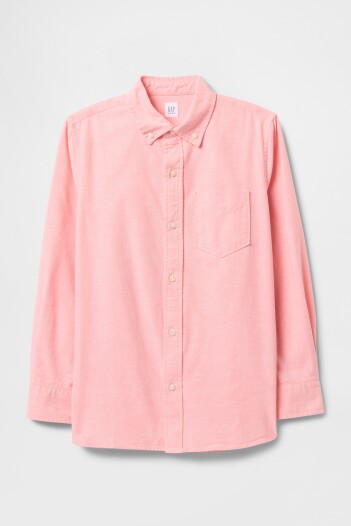 Camisa Oxford Niño Tea Rose