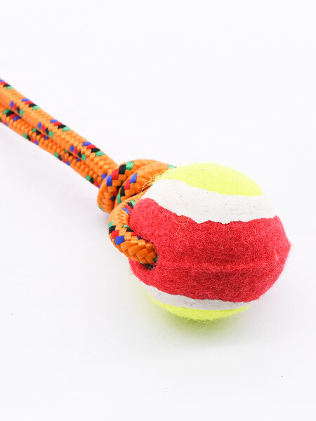 CUERDA CON PELOTA ROJO