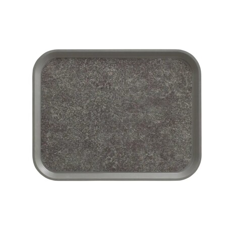 Bandeja Antideslizante de Plastico Gris Perla 38 x 51 cm Bandeja Antideslizante de Plastico Gris Perla 38 x 51 cm