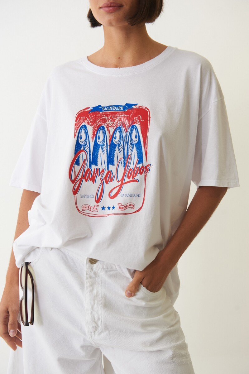REMERA OVER PEIXE 