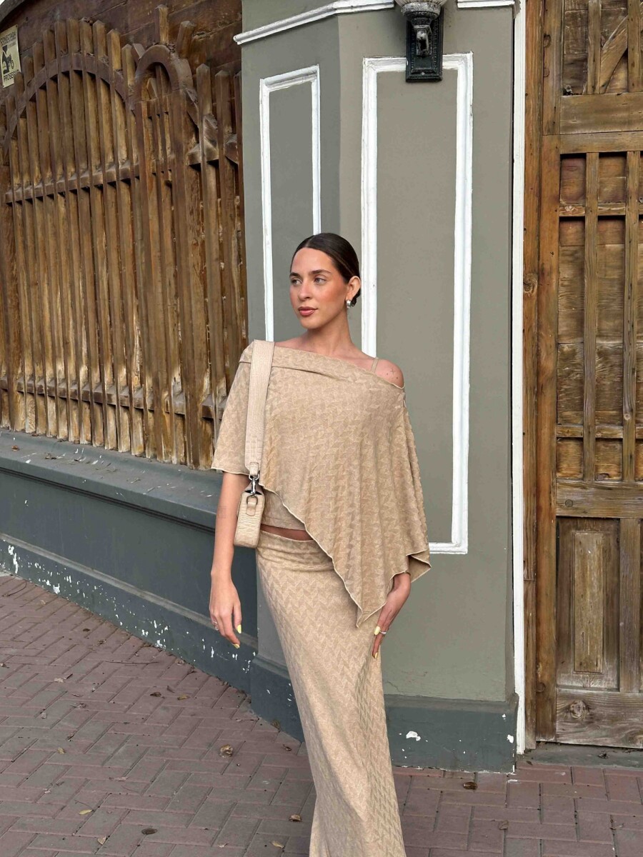 SET ILARIA - BEIGE OSCURO 