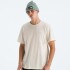 Remera Evolution Simple Dome White Dune