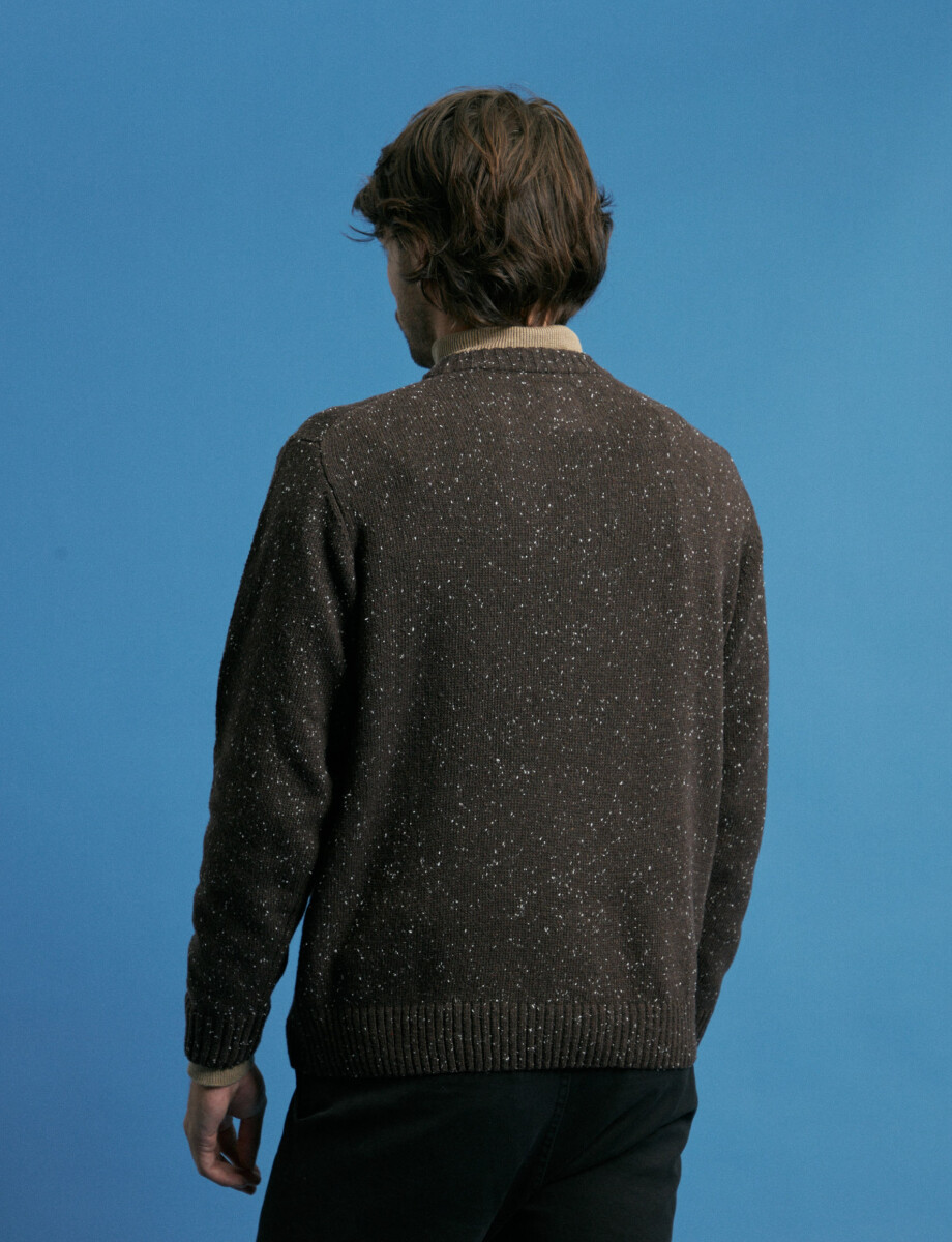470420 SWEATER HARRY Marron