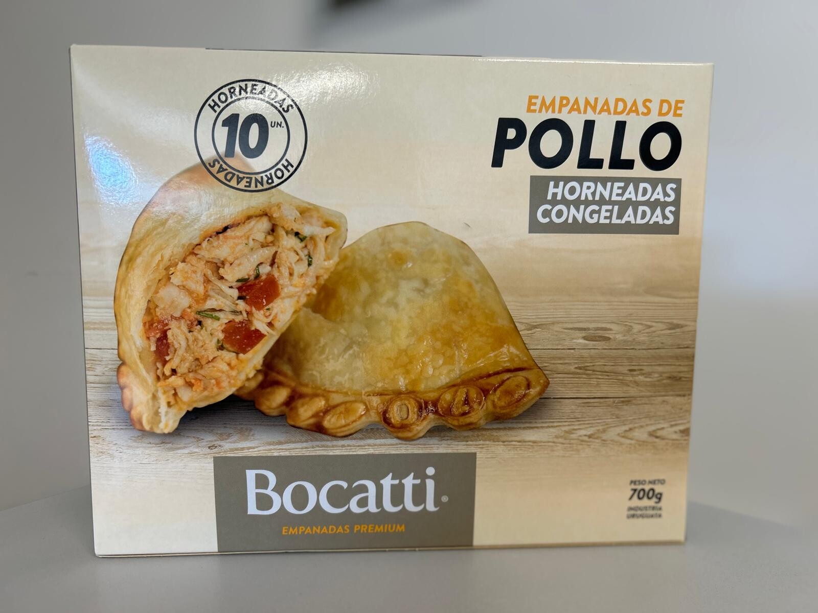 EMPANADAS DE POLLO BOCATTI PREMIUM X 10 +SOLO PDE O WEB+ 