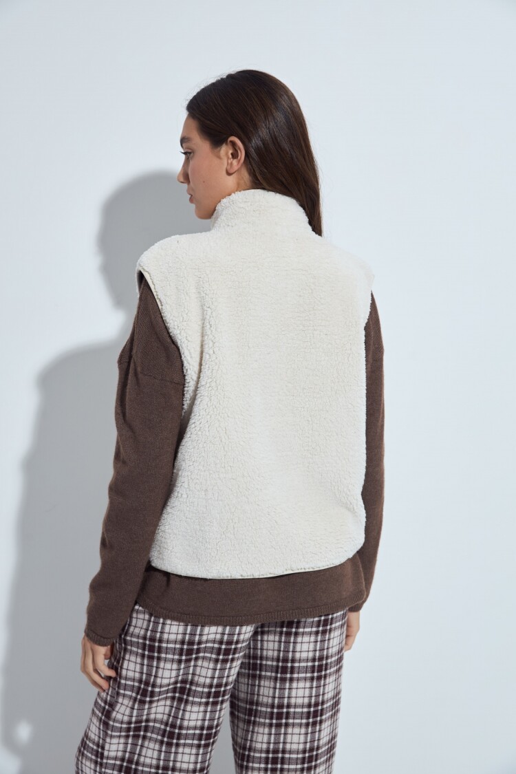 CHALECO MERLIN Crudo