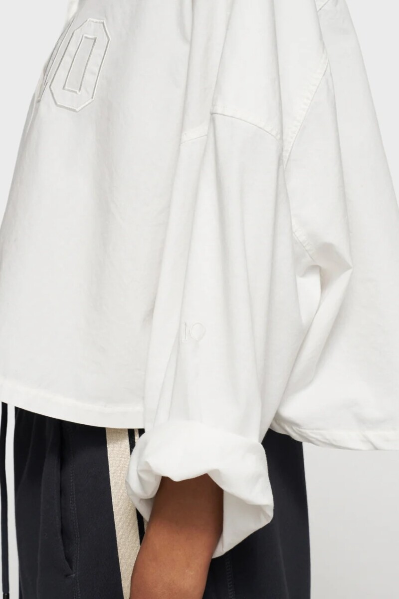 OVERSIZED CROPPED SHIRT Crudo