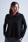 PULL COL ROND MANCHES LONGUES Negro