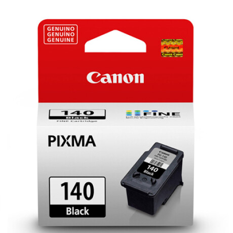 Canon Cartucho de Tinta Original PG-140 Negro. 8ML. 180 Paginas.  Compatible: Pixma Mg 3110/ Mg 3210, - 001 — Universo Binario