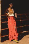 Multi Tachas Skirt Rojo