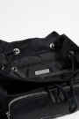 MOCHILA MEDIANA POCKET NYLON Negro
