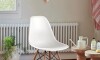 Silla Eames DKR - Base En Madera Blanco