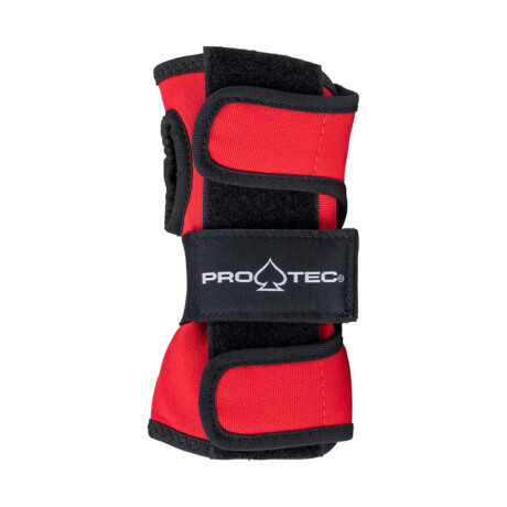 Muñequeras Pro Tec Street Talle S Rojo