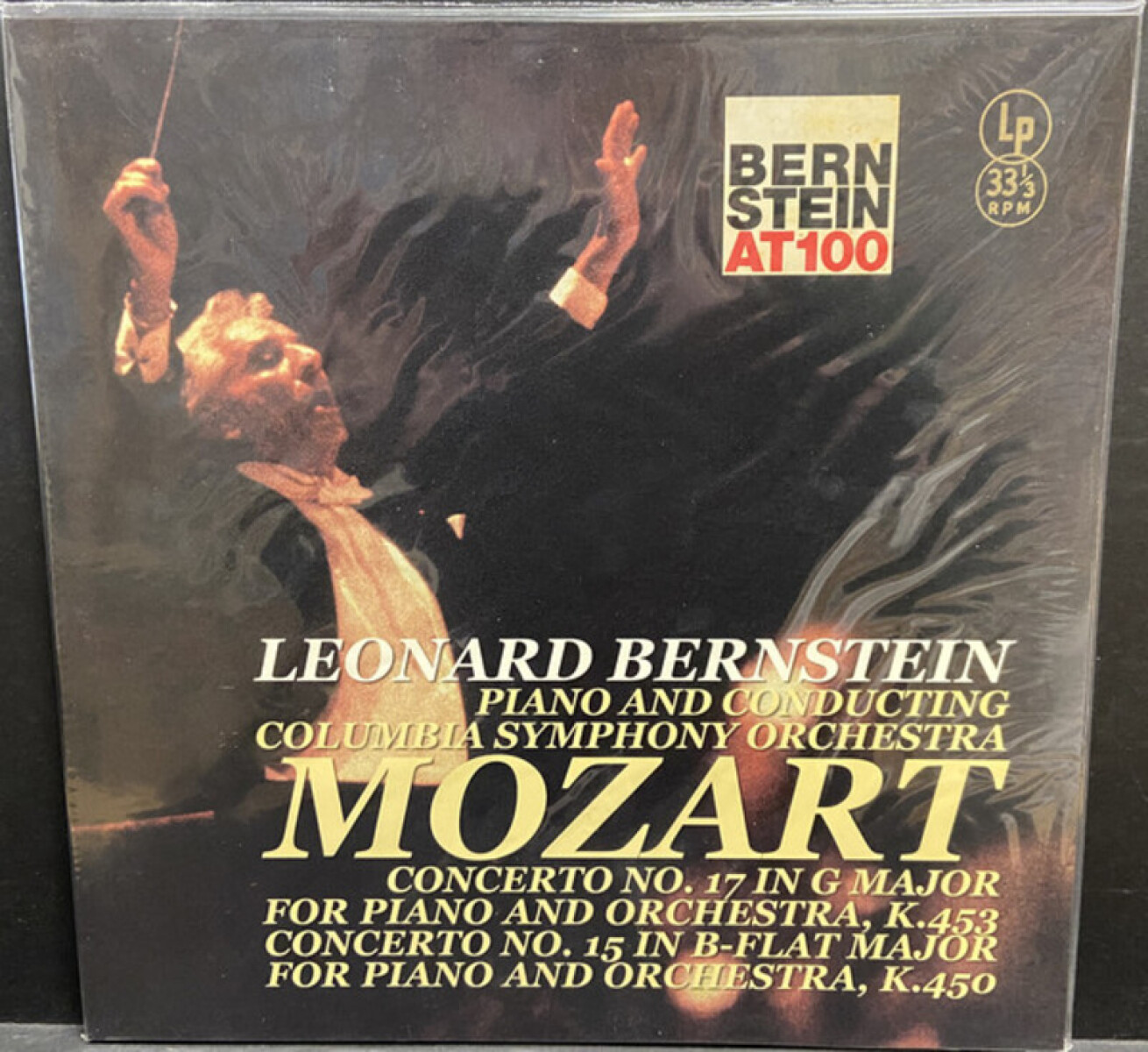 (c) Leonard Bernstein - Mozart – Piano Con.15 &17 - Vinilo 
