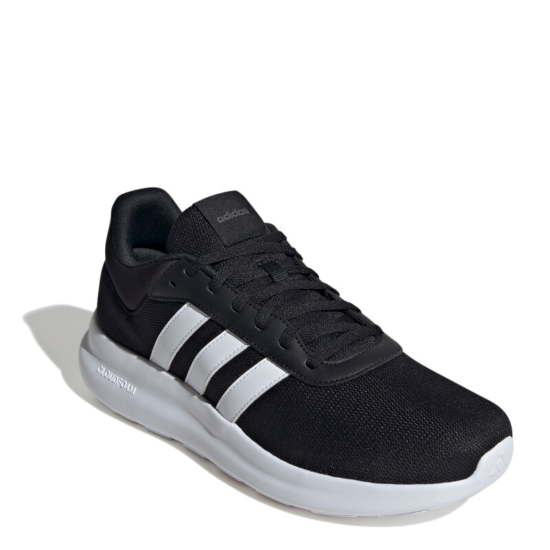 Championes de Hombre Adidas Lite Racer 4.0 Negro - Blanco