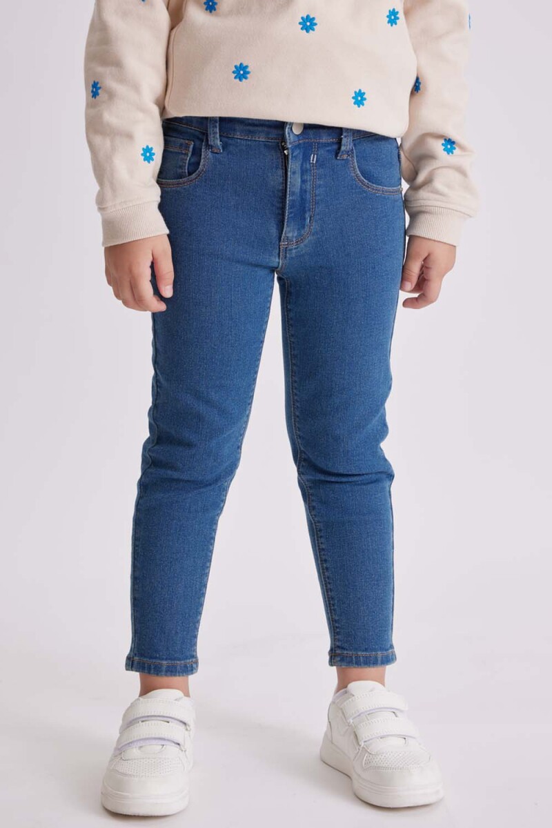 Pantalón de jean skinny Azul