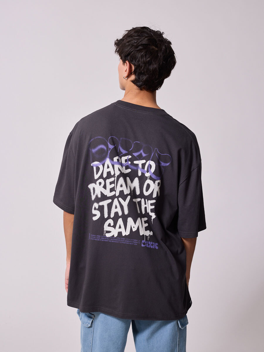 T-SHIRT MITON DIXIE Gris Oscuro