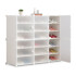Armario Organizador de Zapatos IMBACK IBK-PLC003 | 6 Puertas, Modular, Resistente y Gran Capacidad Blanco Armario Organizador de Zapatos IMBACK IBK-PLC003 | 6 Puertas, Modular, Resistente y Gran Capacidad Blanco