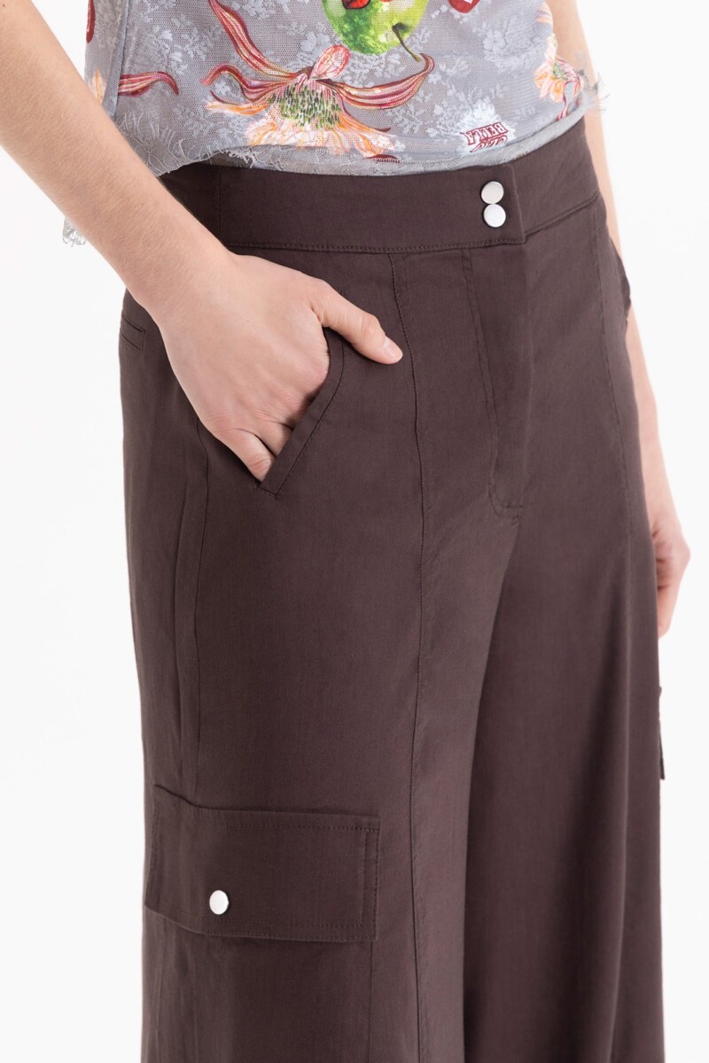 PANTALON KATE Chocolate