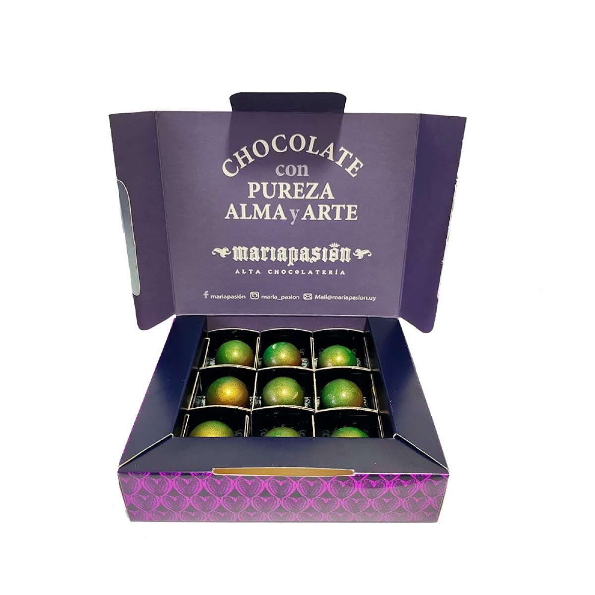Caja Bombones DUBAI x9 unidades 