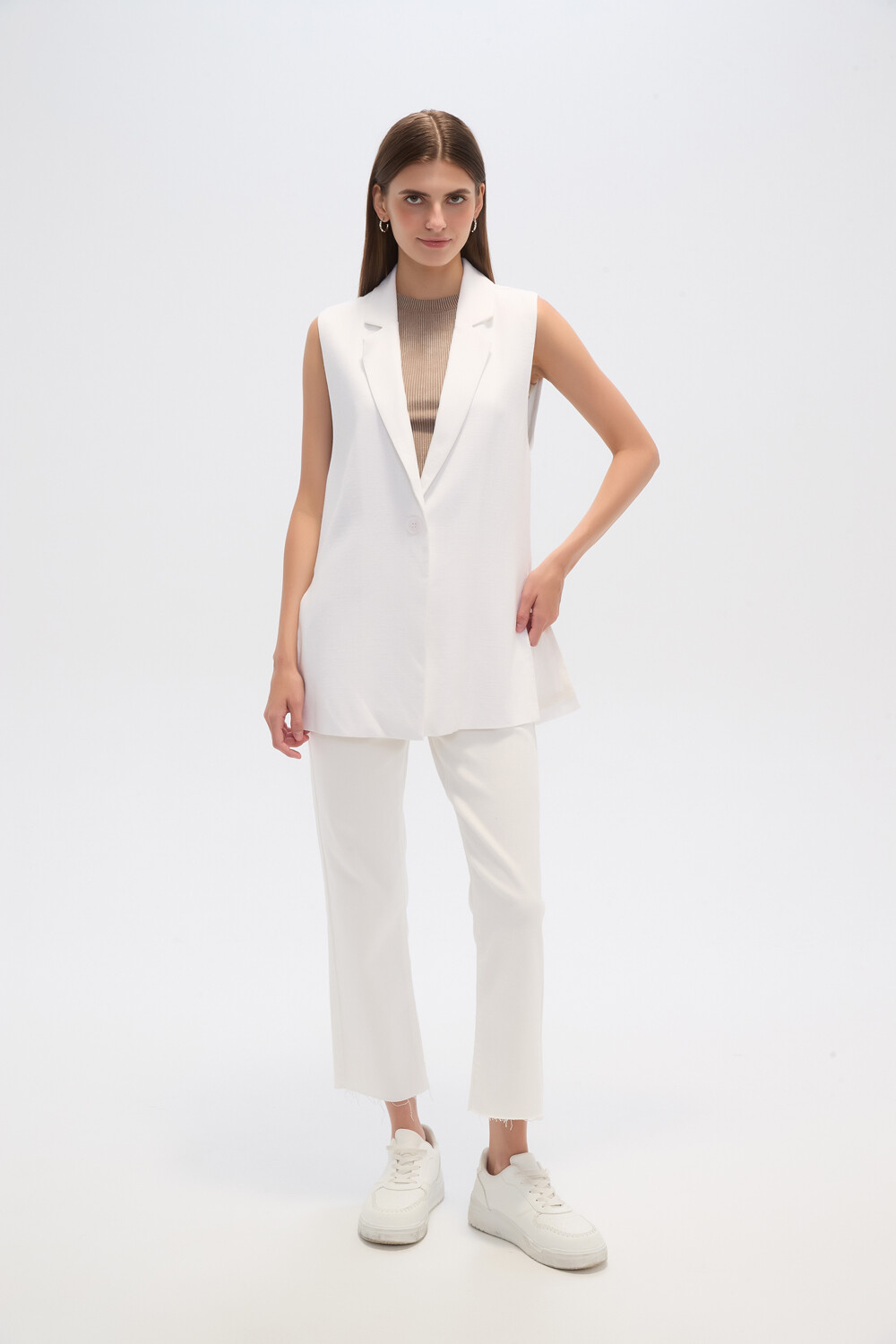 Chaleco Zeahl Blanco