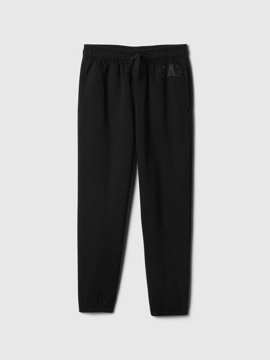 Pantalón Deportivo Logo Gap Niño - True Black V2 