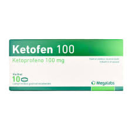 Ketofen 100mg 10 Comprimidos Antiinflamatorio No Esteroideo Ketofen 100mg 10 Comprimidos Antiinflamatorio No Esteroideo