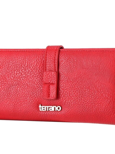 Monedero con Presilla Rojo